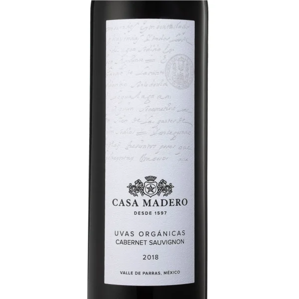 VINO TINTO CASA MADERO CABERNET SAUV. 750 ml - Imagen 2