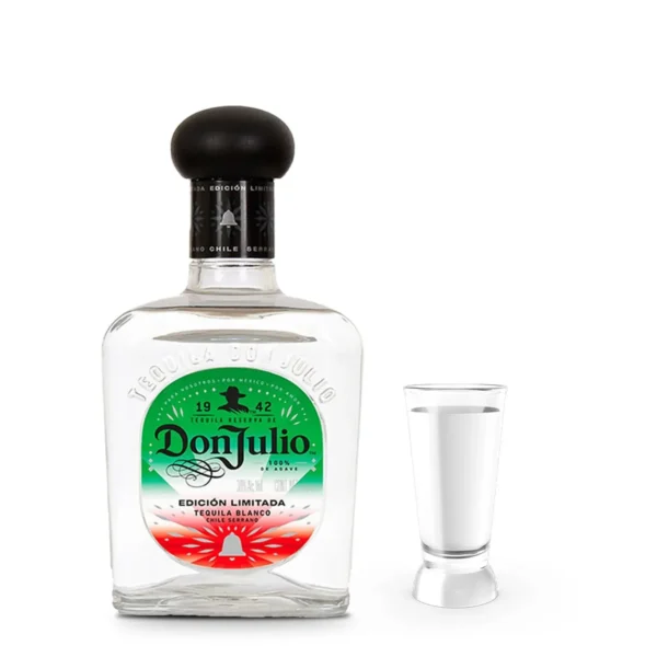 TEQUILA DON JULIO BLANCO CHILE SERRANO 700 ml - Imagen 3