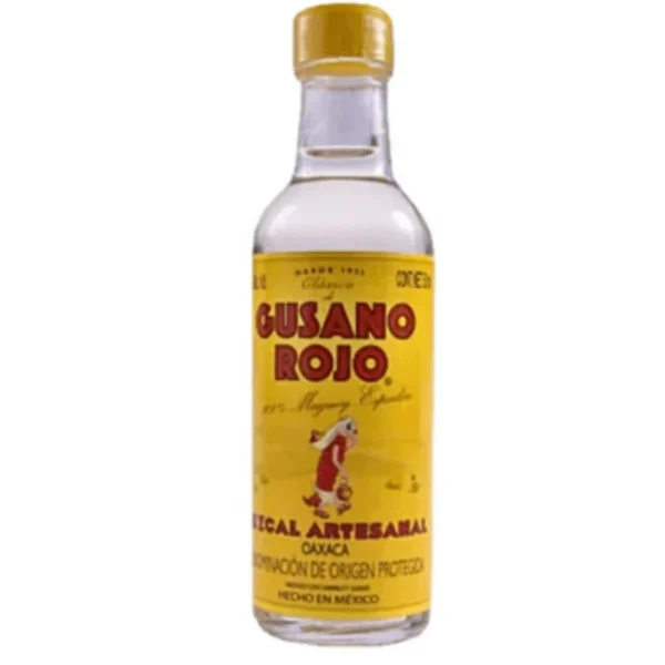 MINI MEZCAL GUSANO ROJO .50 ml