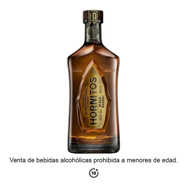 TEQUILA HORNITOS BLACK BARREL 750 ml