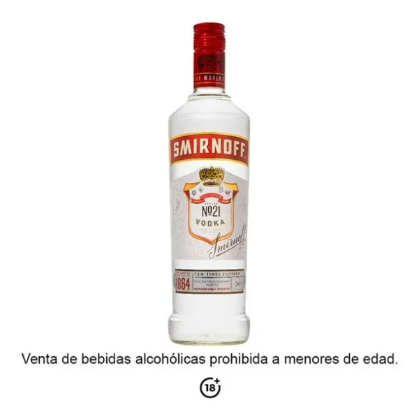 VODKA SMIRNOFF 750 ml