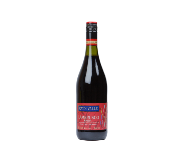 VINO TINTO D´VALLE LAMBRUSCO 750 ml