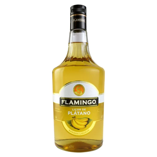 LICOR DE PLATANO FLAMINGO 1000 ml