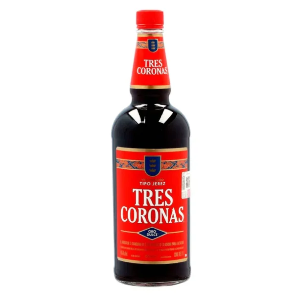 JEREZ TRES CORONAS VIDRIO 1000 ml